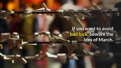 'Beware the ides of March' and other unlucky dates and superstitions | Moon TV News