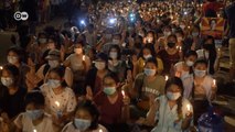 Myanmar protesters sing against coup in face of violent crackdown