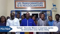 TCHAD : Succès Masra rencontre le chef d'Etat