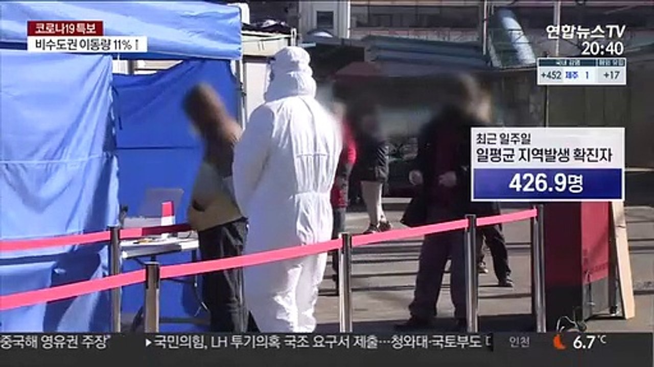 신규 확진 469명…"경각심 잃으면 4차 유행"
