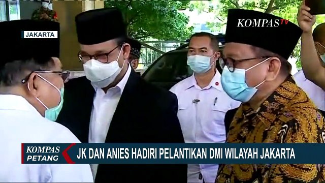 Jusuf Kalla dan Anies Baswedan Hadiri Pelantikan Pengurus DMI Wilayah Jakarta
