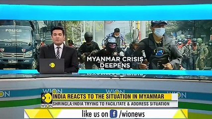 Video herunterladen: Myanmar Coup - India reacts to the situation In Myanmar _ Latest English News _ World Update _ Crisis