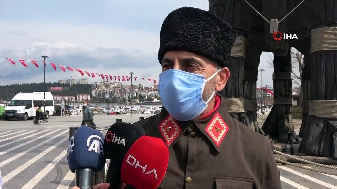 Çanakkale Deniz Zaferi’nin 106’ncı yılında, şehitler anısına 106 dakikalık saygı nöbeti- Tokat Onbeşli Torunları Derneği’nden Çanakkale Şehitlerine 106 dakikalık saygı nöbeti