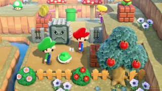 Super Mario X Animal Crossing Reveal Trailer Nintendo Direct 2021 HD