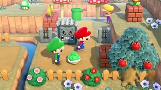 Animal Crossing_ New Horizons x Super Mario Collaboration Items - Nintendo Direct 2.17.2021
