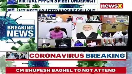 PM-CM Key Covid Meet Underway 1st Meeting After Vaccine Rollout NewsX