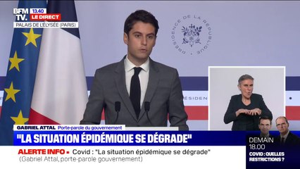 Gabriel Attal: "La stratégie localisée reste la bonne stratégie"