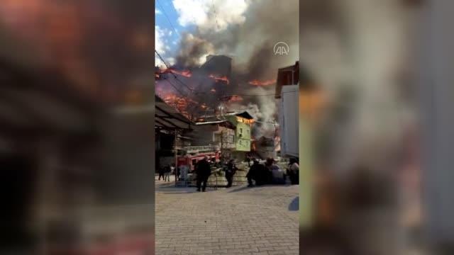 Son Dakika | Dereiçi Köyü'nde yangın (4)