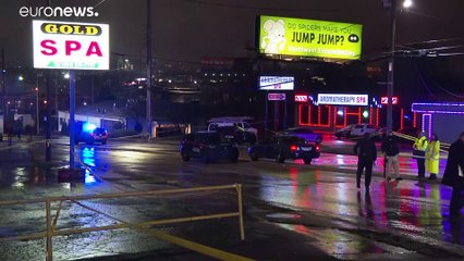 Ataques mortales contra tres salones de masajes asiáticos en Atlanta, EE.UU.