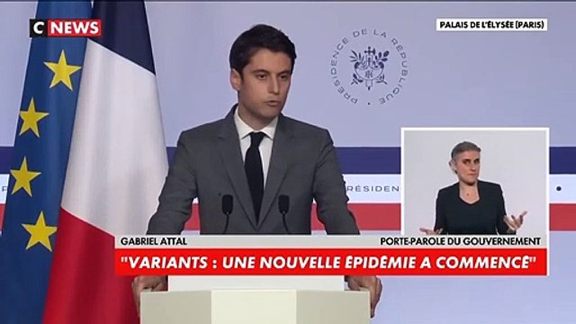 Coronavirus - Des mesures supplémentaires seront prises en Ile-de-France et Hauts-de-France à partir de ce week-end , annonce Gabriel Attal