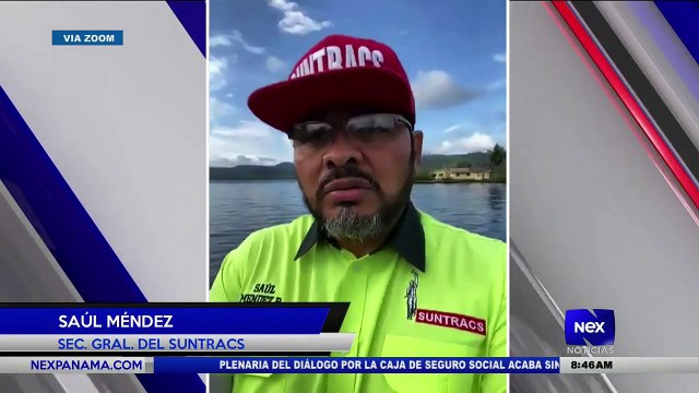 Entrevista a Saúl Méndez, secretario general del Suntracs - Nex Noticias
