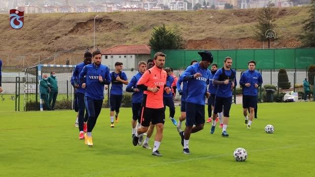 Trabzonspor, MKE Ankaragücü maçı hazırlıklarını sürdürdü