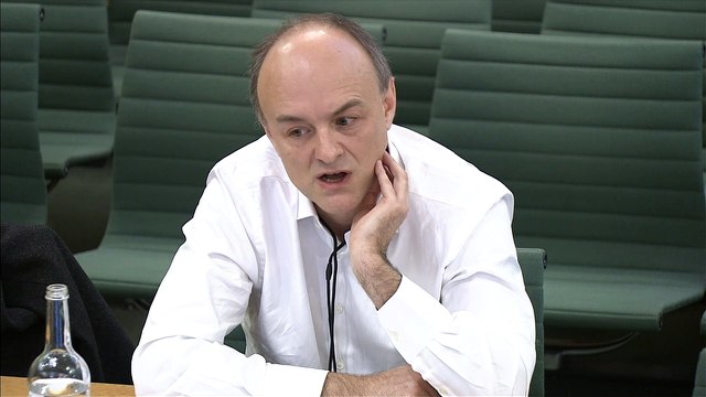 Cummings: Department of Health a 'smoking ruin' over Covid