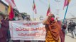Máximo comité monjes budistas se rebela contra la junta militar en Birmania