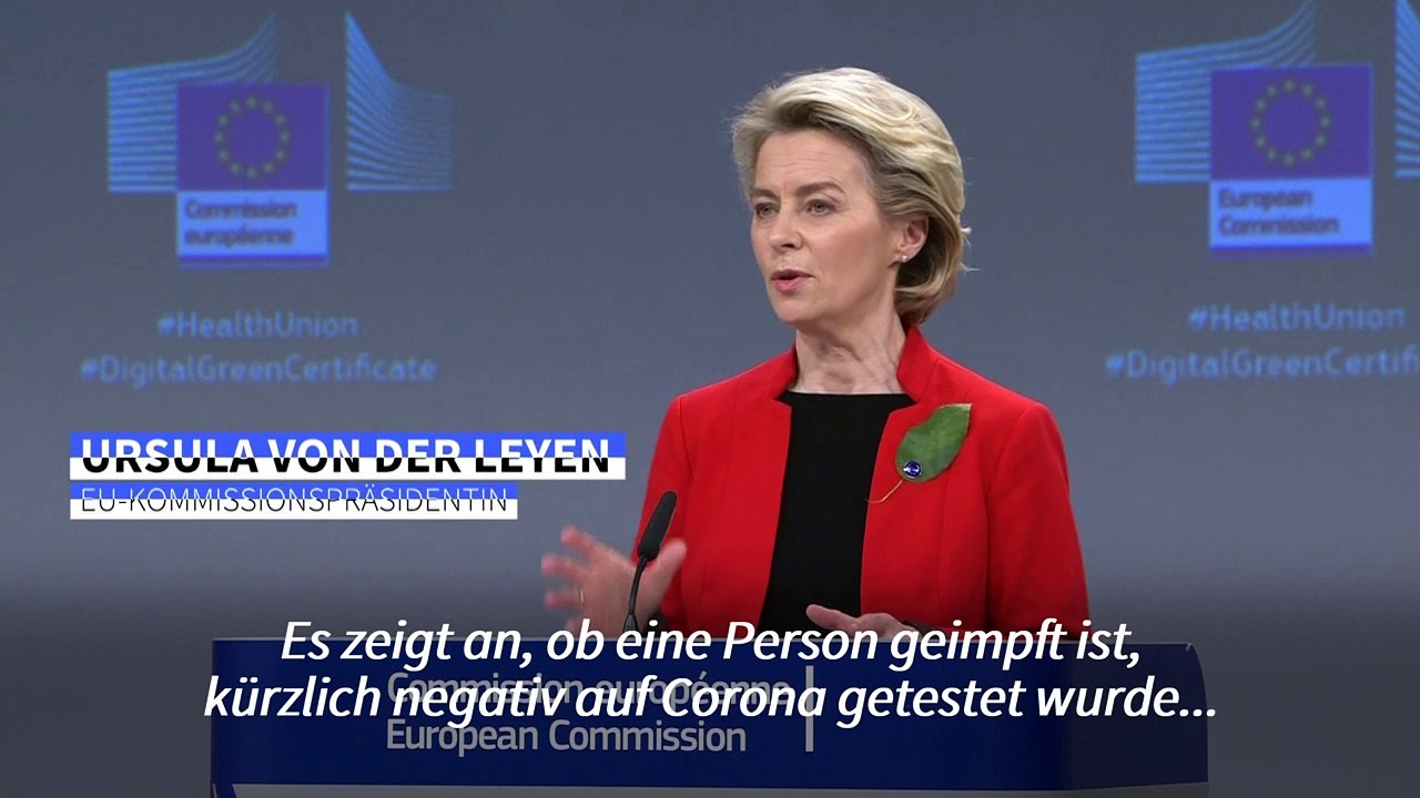 EU-Impfzertifikat soll Reisefreiheit wiederherstellen