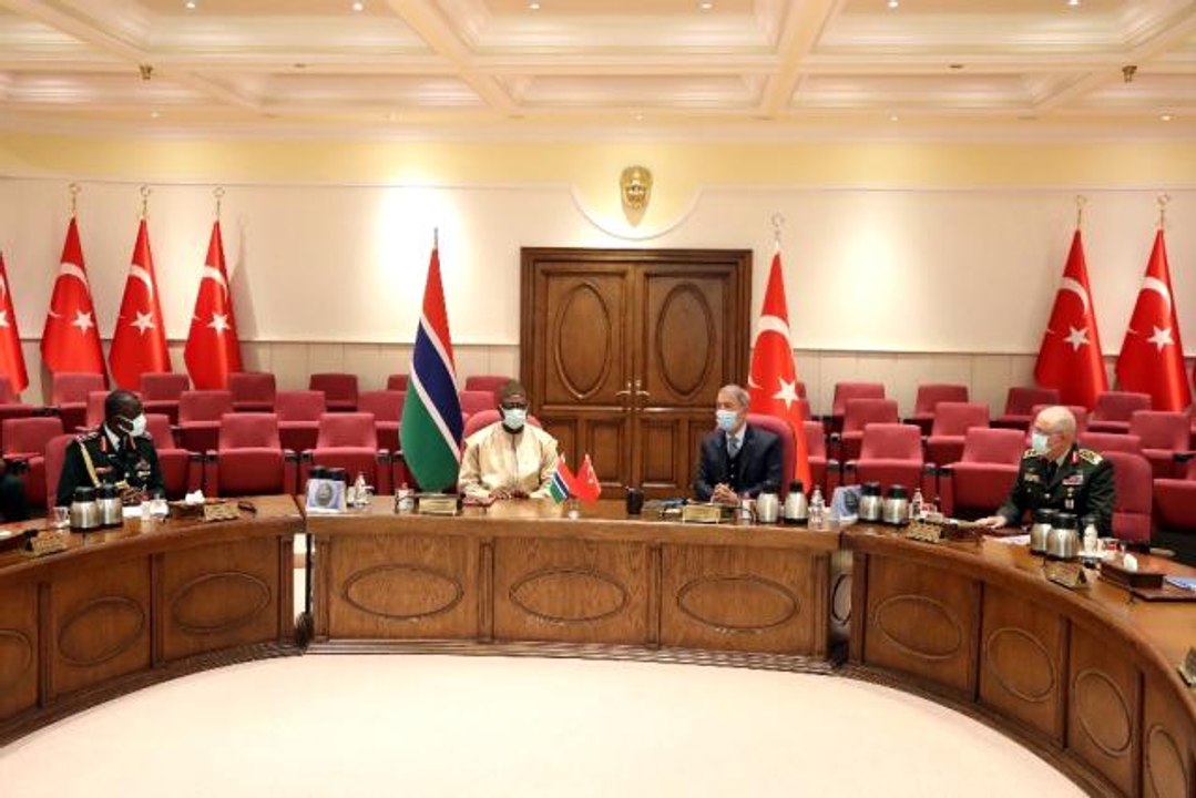 Türkiye ile Gambiya arasında "Askeri İş Birliği ve Eğitim Anlaşması" imzalandı