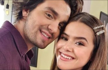 Maisa se emociona após receber homenagem de Luan Santana