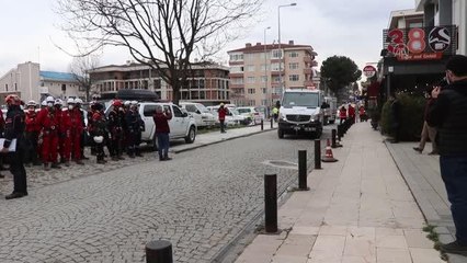 Gerçeğini aratmayan deprem tatbikatı