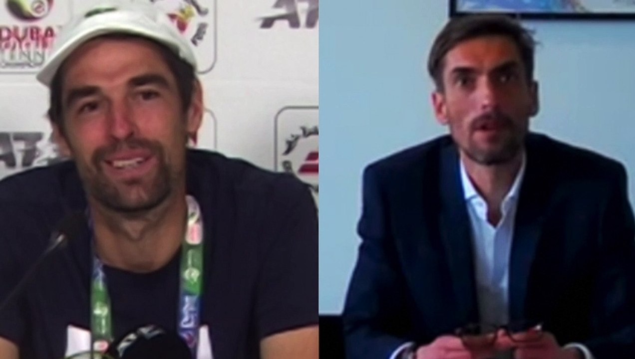 ATP - Dubaï 2021 - Jérémy Chardy : "Nicolas Escudé, DTN de la FFT, c'est bien d'avoir des anciens joueurs car ils connaissent le sport"