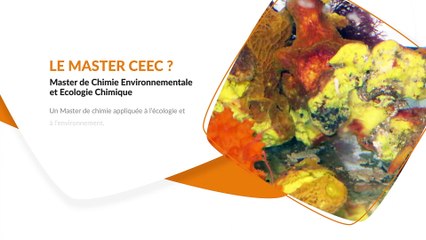 FUN-MOOC : Master de Chimie Environnementale et Ecologie Chimique