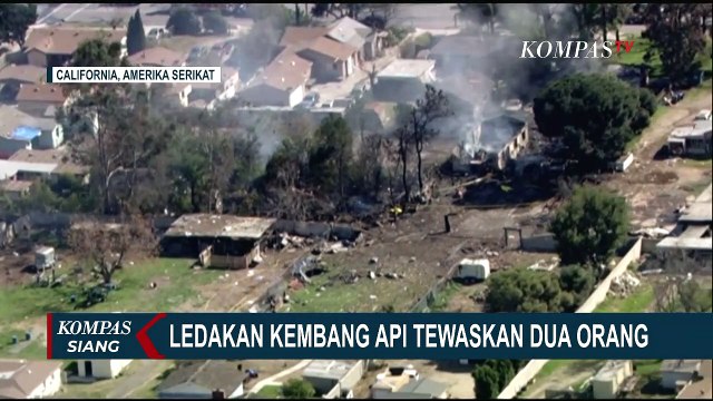 Terjadi Ledakan Kembang Api Besar di California Selatan, 2 Tewas