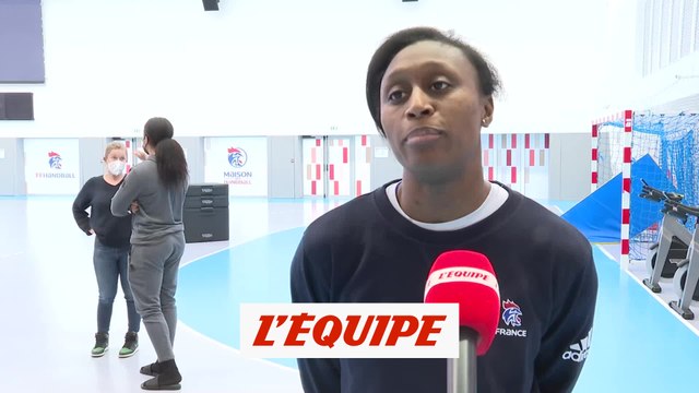 Dembélé : « On doit vraiment progresser sur certains secteurs » - Hand - Amical - Bleues