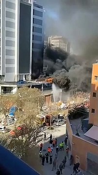 VÍDEO | Un incendio en Nou Campanar moviliza varias dotaciones de bomberos