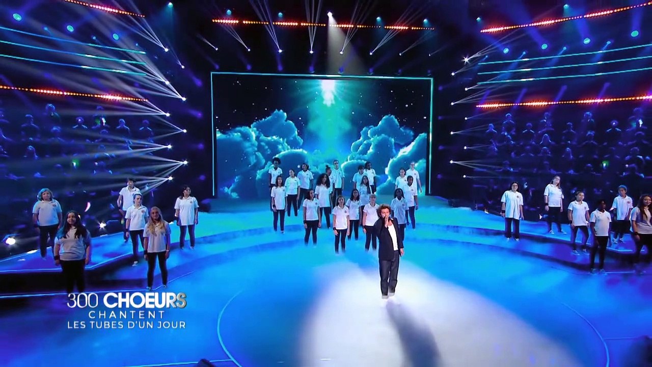 300 chœurs chantent les tubes d'un jour (France 3) : Claudio Capéo reprend "Il est libre Max"