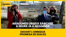 Aragonès urgeix Sánchez a seure ja a negociar davant l'ambigua promesa de diàleg