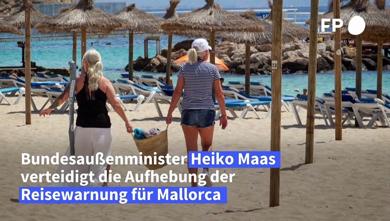 Maas zu Mallorca-Urlaub: Keine Reisewarnung heißt nicht Einladung