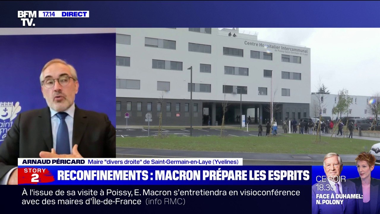 Pour le maire de Saint-Germain-en-Laye, "il faut que ce confinement soit le moins contraignant possible pour les habitants"