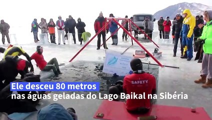 Sob gelo e escuridão