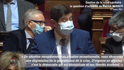 Patrick Kanner : question d'actualité du 17 mars 2021