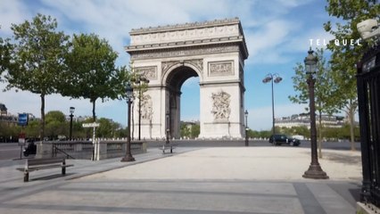 Download Video: Il y a un an, les rues de Paris désertées pendant le premier confinement