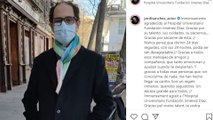 Jordi Sánchez vence a la Covid y recibe el alta hospitalaria