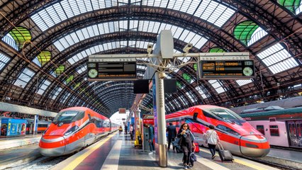 'COVID-free' Trains Will Soon Run Between Rome and Milan