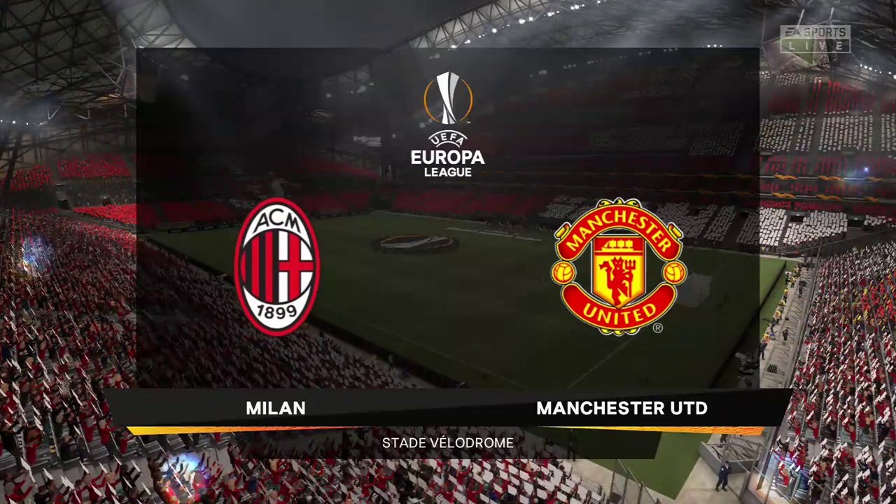 AC Milan vs Manchester United || Europa League - 18th March 2021 || Fifa 21