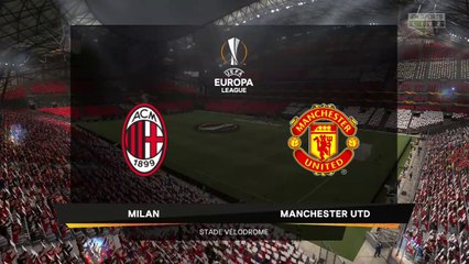 AC Milan vs Manchester United || Europa League - 18th March 2021 || Fifa 21
