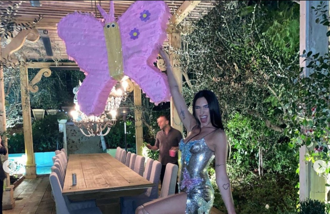 Anwar Hadid schmeißt eine Party Dua Lipa