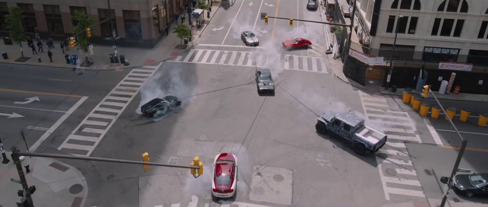 LAY LAY REMIX (Part 2) by ERS | Fast & Furious [Chase Scene]