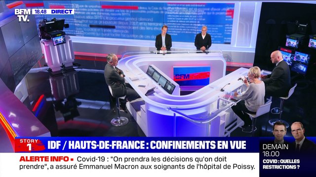Story 4 : Confinements en vue pour l'Île-de-France et les Hauts-de-France - 17/03
