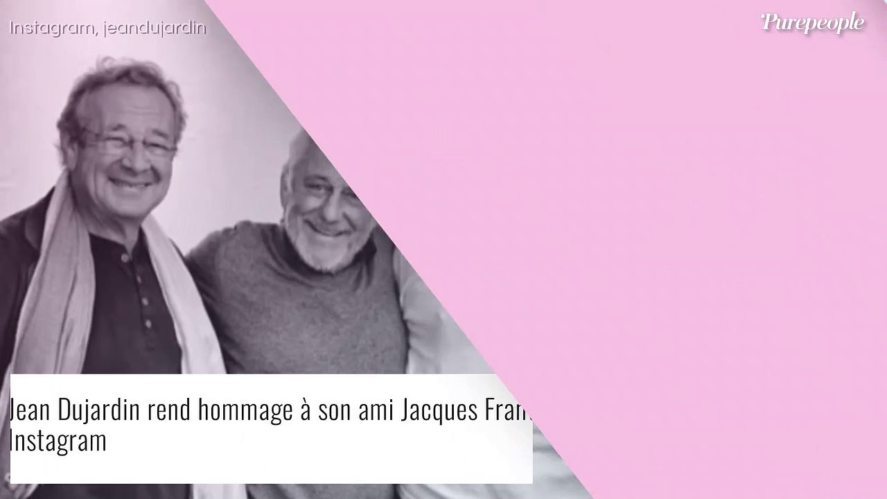 Mort de Jacques Frantz : Jean Dujardin pleure l'artiste, voix de Robert de Niro et Mel Gibson