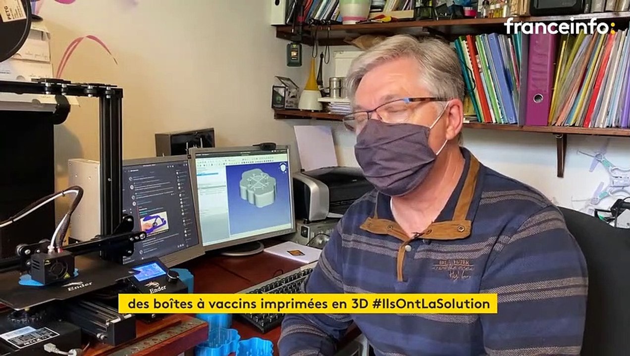 En Indre-et-Loire, des boîtes imprimées en 3D pour mieux conserver le vaccin anti-Covid