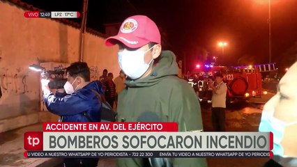Carrera clandestina termina en accidente y con varios heridos en Cochabamba