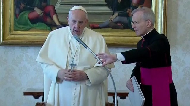 교황 나도 미얀마 거리에 무릎 꿇는다...폭력 멈춰 달라 / YTN