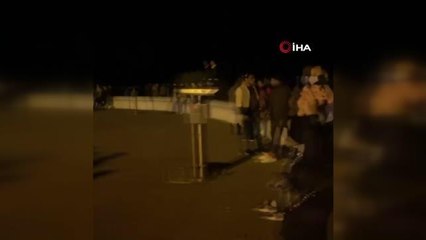 Yüksek riskli Antalya'da pes dedirten görüntü