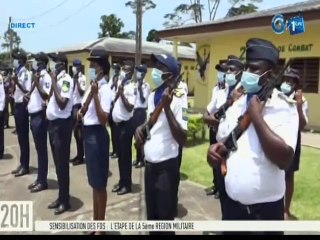 RTG/ Sensibilisation des FDS - l’étape de la 5e région militaire