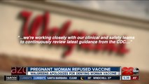 Walgreens apologizes after pregnant Bakersfield woman is refused COVID vaccine