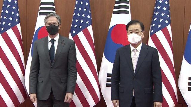 한미 외교장관 회담...'완전히 조율된 대북 전략' 공감 / YTN