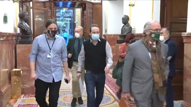 Enfrentamiento de Pablo Iglesias con Gobierno y oposición por la ley de vivienda